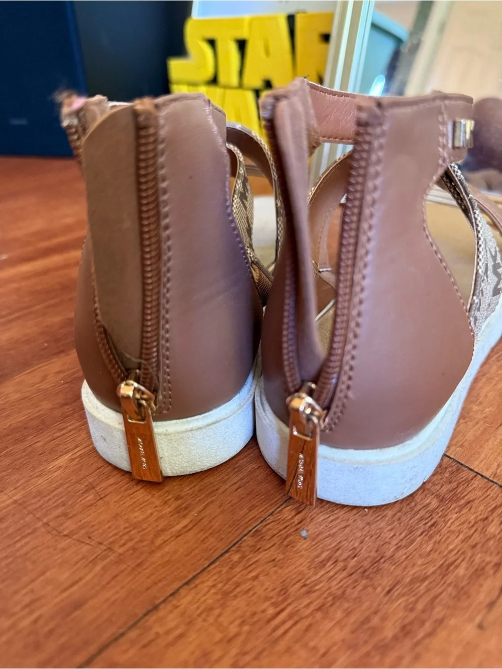 Youth Girls Michael Kors Strappy Sandals